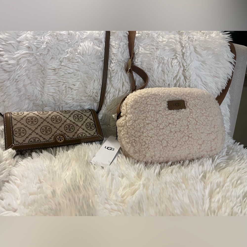 Tory Burch AND UGG Crossbody, selling then BOTH!